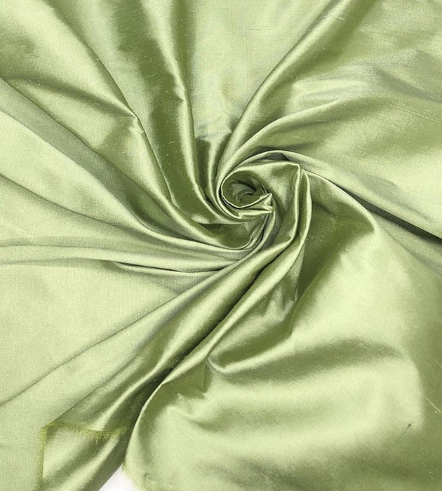 Old World Weavers Dupioni Solids Green Fabric Sample LB 0020214C