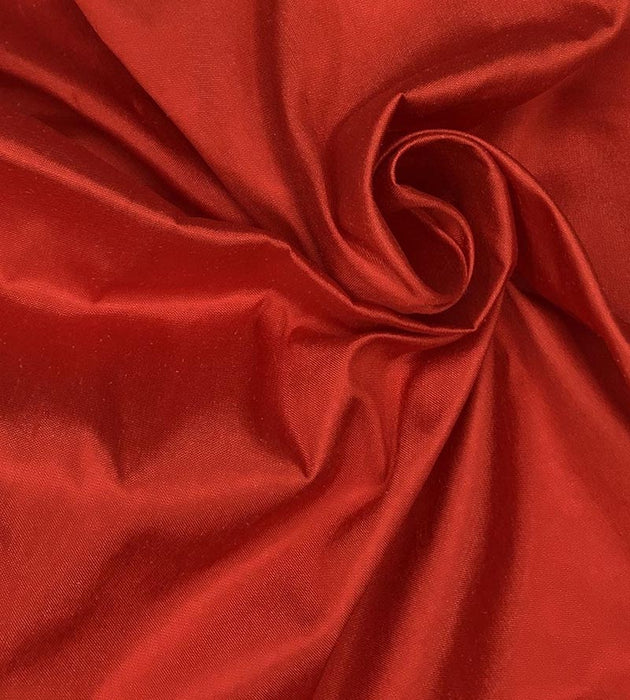 Old World Weavers Dupioni Solids Red Fabric Sample LB 0022214C