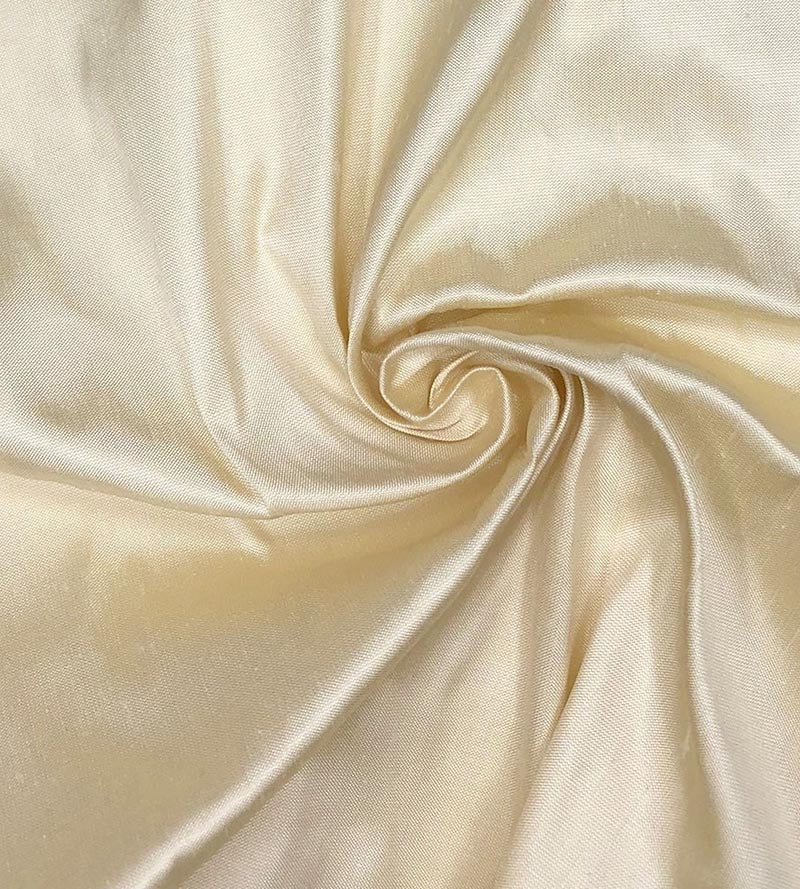 Old World Weavers Dupioni Solids Cream Fabric LB 0046214C