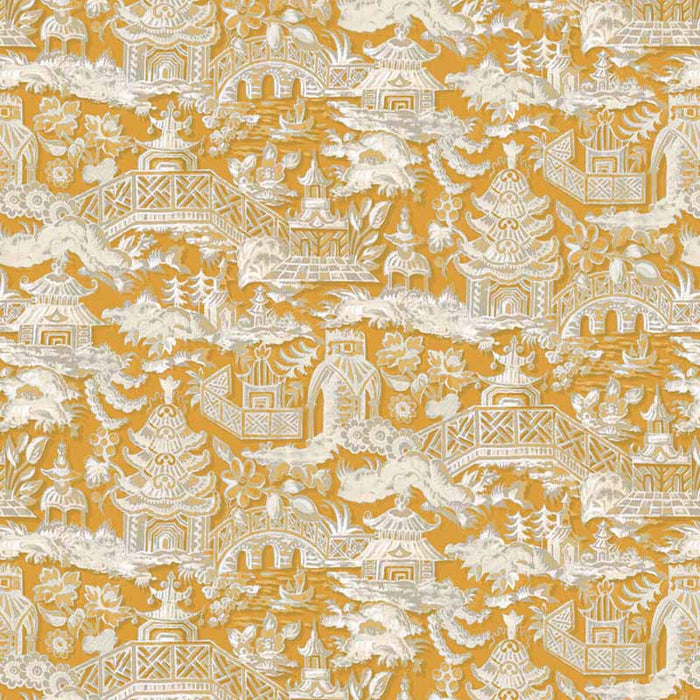 Gaston Y Daniela Marta Ocre Fabric Sample LCT1048.001.0