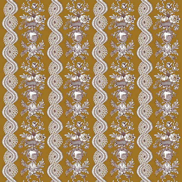 Gaston Y Daniela Pilara Ocre Fabric Sample LCT1059.003.0