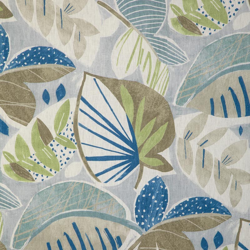 Kravet Basics Leaf-A-Lot Tile Fabric LEAF-A-LOT.135.0