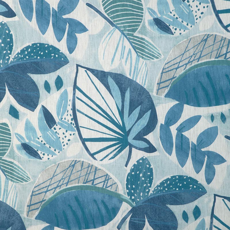 Kravet Basics Leaf-A-Lot Ocean Fabric LEAF-A-LOT.5.0