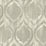 Seabrook Designs Old Danube Ogee Gray And Off-white Wallpaper LG90807