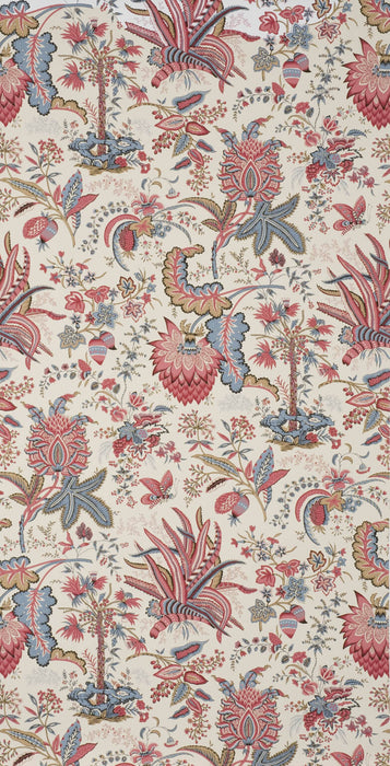 Braquenie Marquis De Seignelay Blue/Pink Wallpaper Sample BP208003