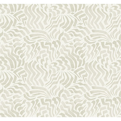 York Zora Wave Light Grey Wallpaper LM5321