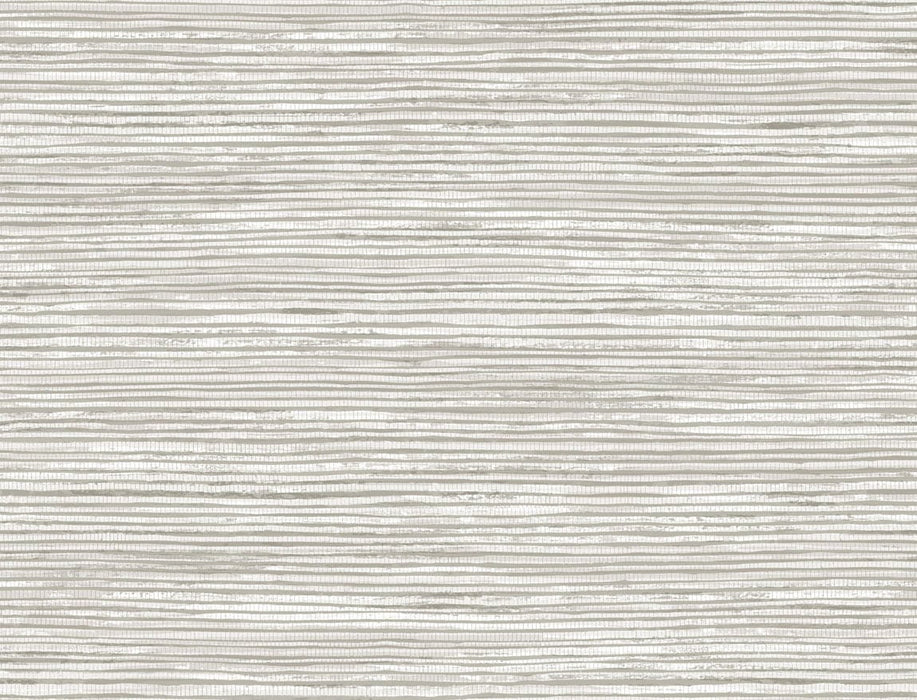 Seabrook Designs Osprey Faux Grasscloth Cove Gray And Silver Wallpaper LN10308