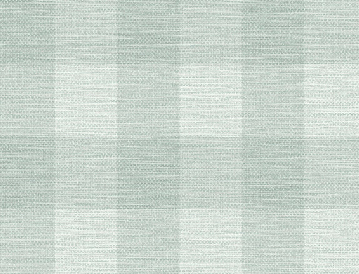 Seabrook Designs Rugby Gingham Sea Glass Wallpaper LN10804