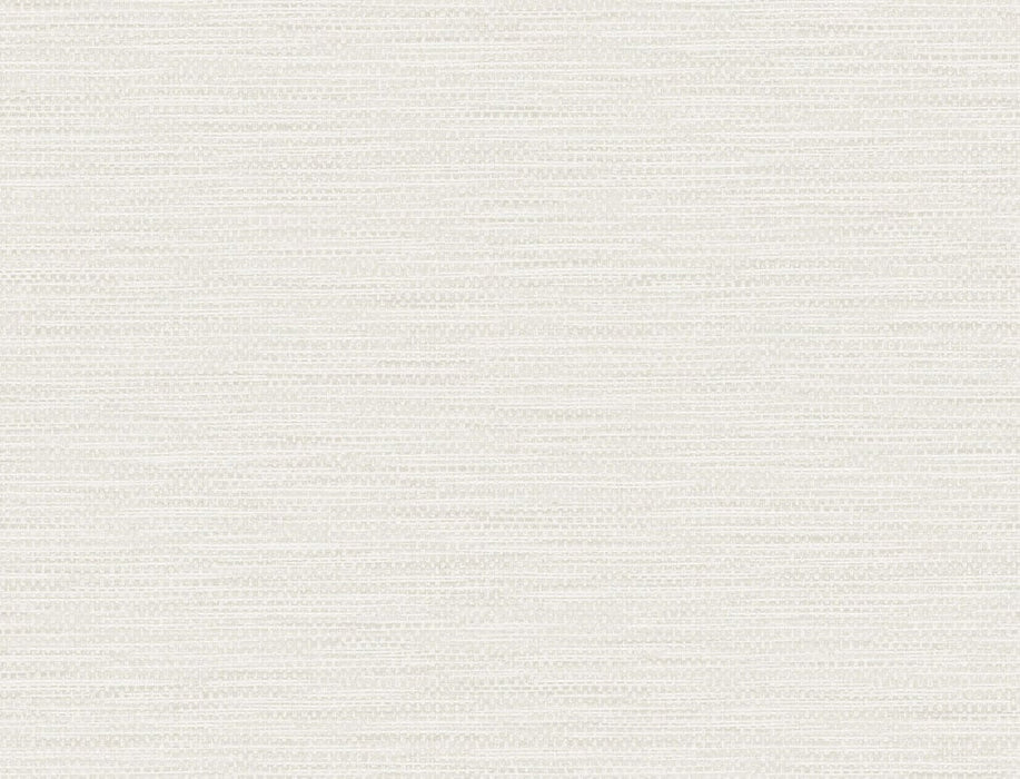 Seabrook Designs Faux Linen Weave Winter Fog Wallpaper LN10900