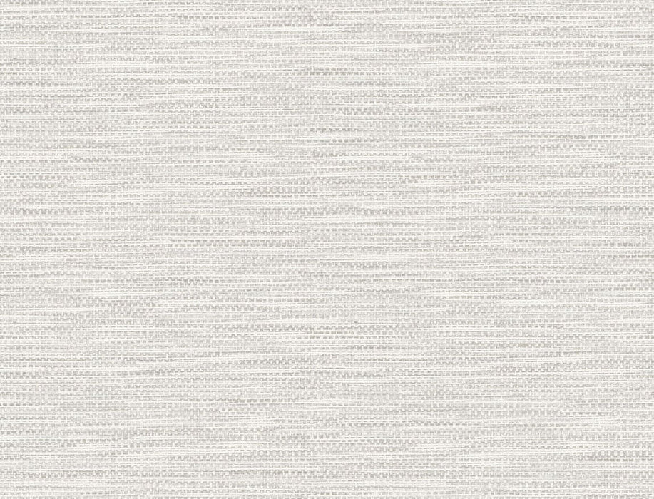 Seabrook Designs Faux Linen Weave Cove Gray Wallpaper Sample LN10908