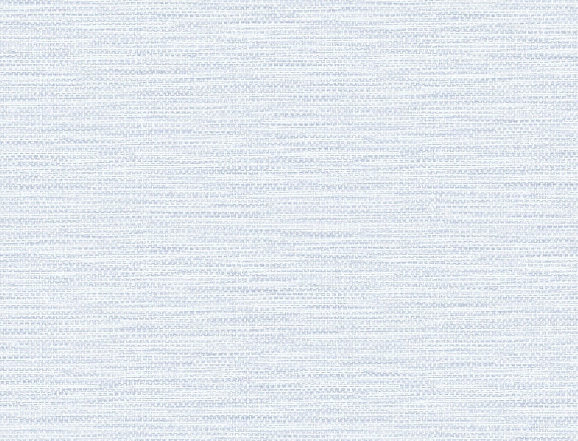 Seabrook Designs Faux Linen Weave Blue Frost Wallpaper LN10912