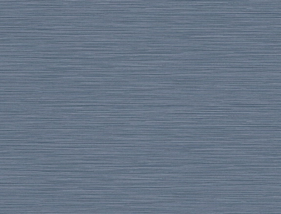 Seabrook Designs Reef Embossed Vinyl Air Force Blue Wallpaper Sample LN11302