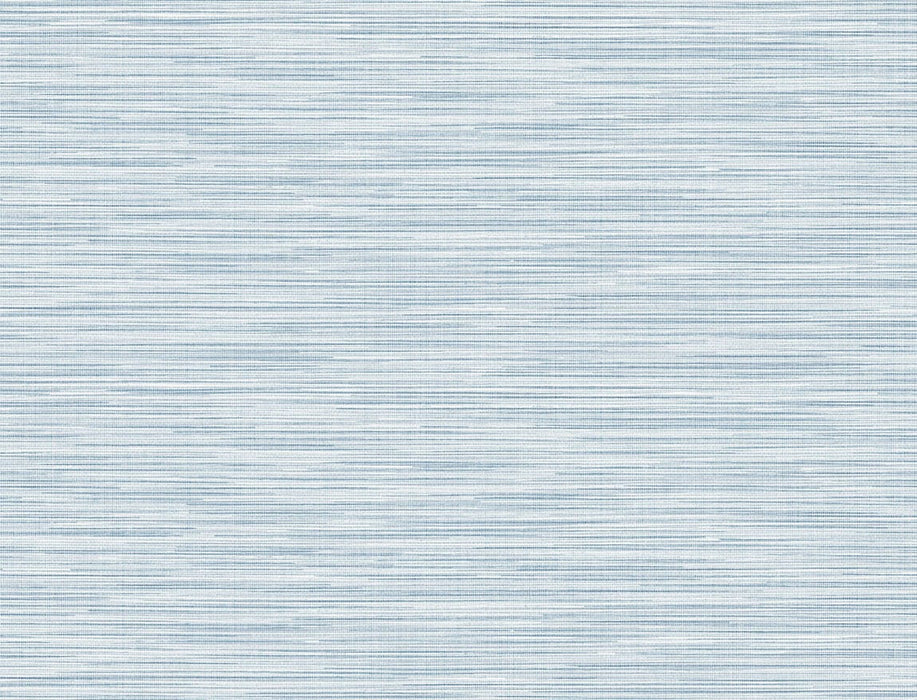 Seabrook Designs Reef Stringcloth Blue Frost Wallpaper LN11312