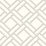 Seabrook Designs Block Trellis Metallic Silver And Eggshell Wallpaper Sample LN11500