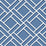 Seabrook Designs Block Trellis Coastal Blue And Navy Wallpaper Sample LN11502