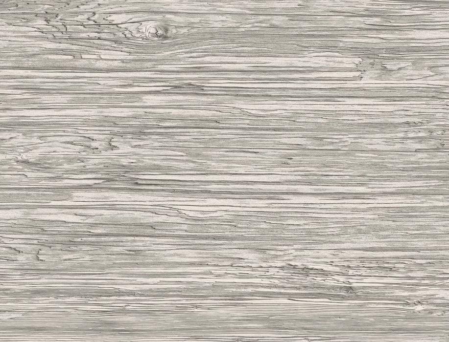 Seabrook Designs Washed Shiplap Embossed Vinyl Dove Gray Wallpaper Sample LN11607