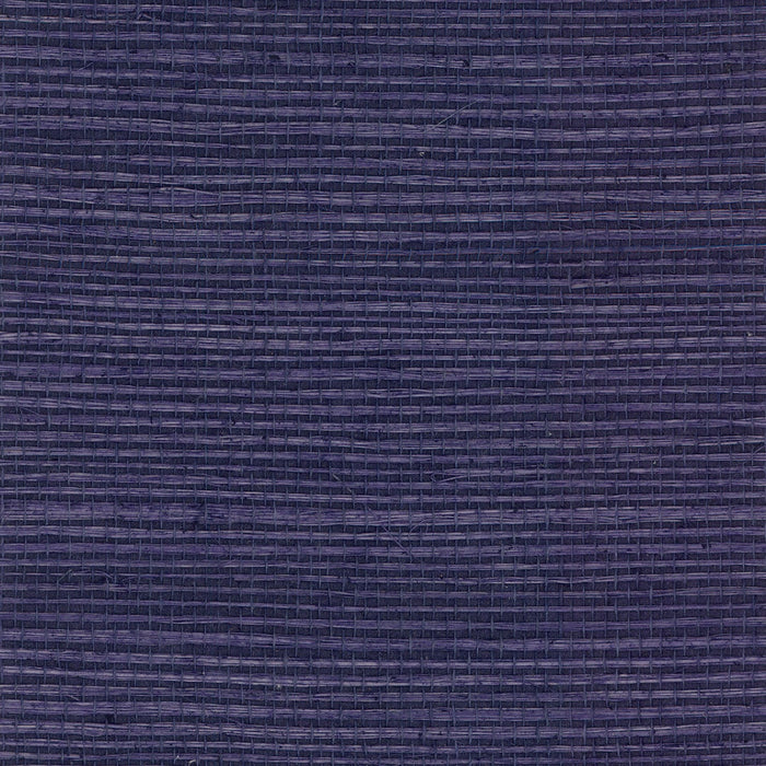 Seabrook Designs Sisal Grasscloth Indigo Wallpaper Sample LN11802