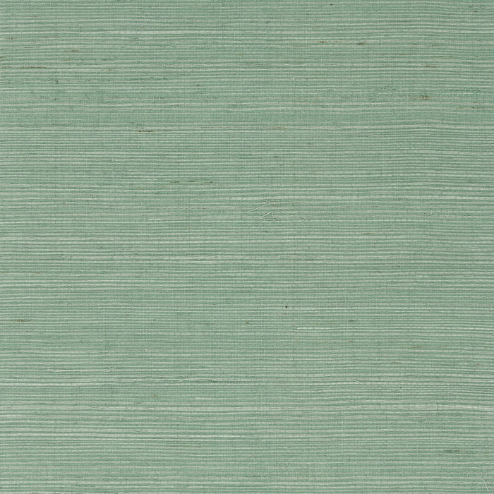 Seabrook Designs Sisal Grasscloth Tender Green Wallpaper Sample LN11824