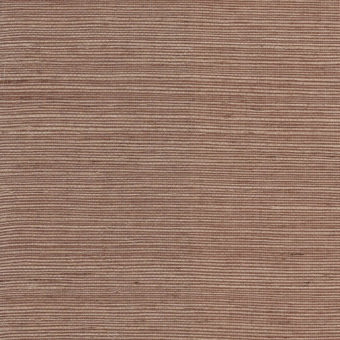 Seabrook Designs Sisal Grasscloth Smokey Mauve Wallpaper Sample LN11831