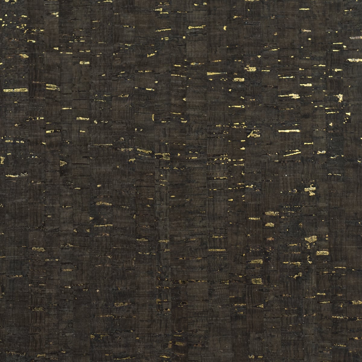 Seabrook Designs Cork Espresso & Metallic Gold Wallpaper LN11858