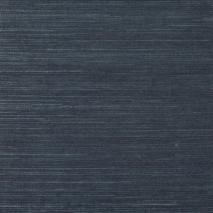 Seabrook Designs Sisal Marine Blue Wallpaper Sample LN11866