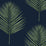 Seabrook Designs Maui Palm Midnight Blue & Paradise Green Wallpaper Sample LN20022