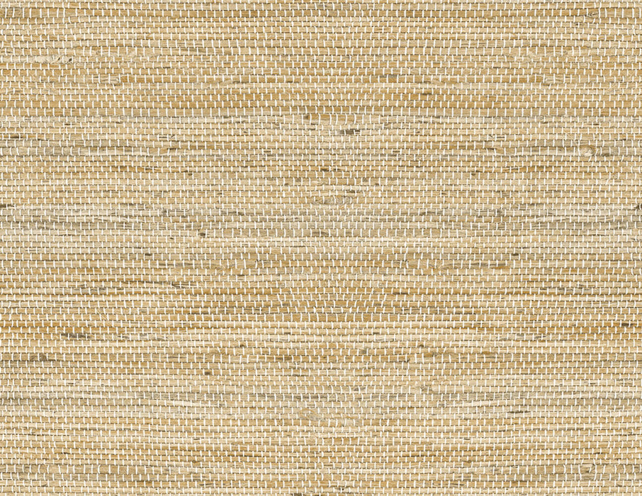 Seabrook Designs Luxe Weave Chamomile Wallpaper Sample LN20206