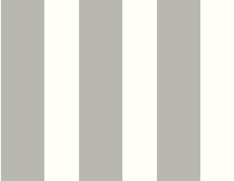 Seabrook Designs Designer Stripe Argos Grey Wallpaper LN20405