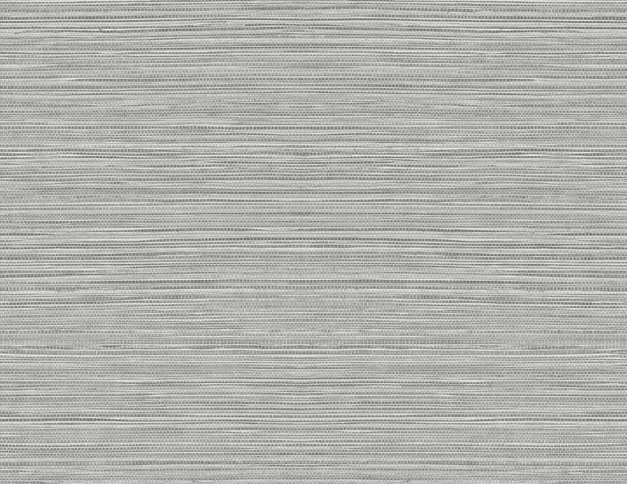 Seabrook Designs Luxe Sisal Harbor Mist Wallpaper Sample LN20810