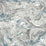 Seabrook Designs Faux Marble Lunar Rock & Cerulean Wallpaper Sample LN21002