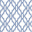 Seabrook Designs Coastal Lattice Riviera Blue Wallpaper Sample LN21102