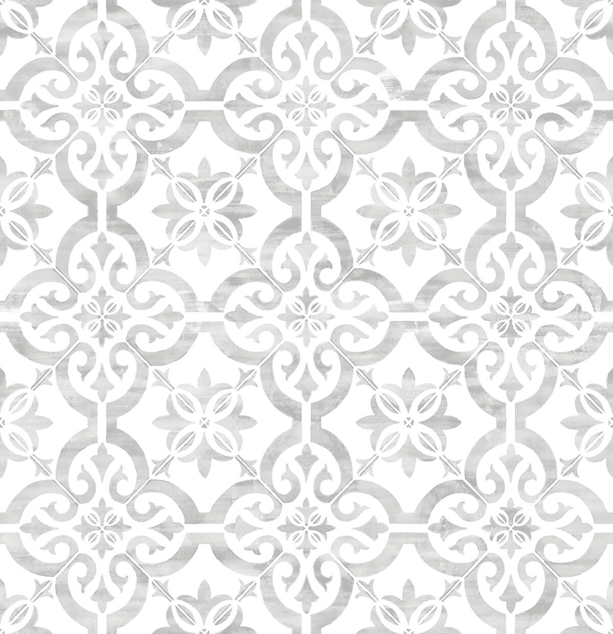 Seabrook Designs Porto Tile Harbor Mist Wallpaper LN21205