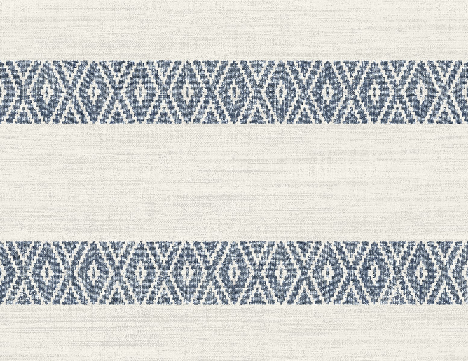 Seabrook Designs Alani Geo Stripe Nautical Blue Wallpaper LN40112