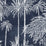 Seabrook Designs Palm Grove  Midnight Sky Wallpaper Sample LN40212