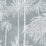 Seabrook Designs Palm Grove  Bluestone Wallpaper Sample LN40218