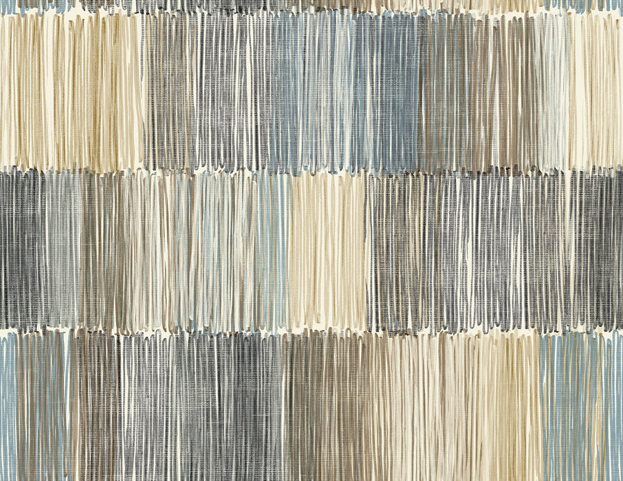 Seabrook Designs Arielle Abstract Stripe Cabana Wallpaper LN40306