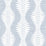 Seabrook Designs Carina Leaf Ogee Charlotte Blue Wallpaper Sample LN40512