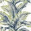 Seabrook Designs Banana Springs  Deep Sea Wallpaper Sample LN40602