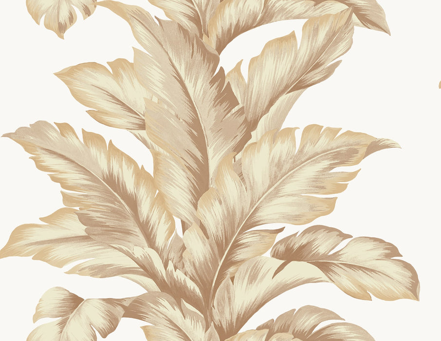 Seabrook Designs Banana Springs  Peachy Wallpaper Sample LN40606