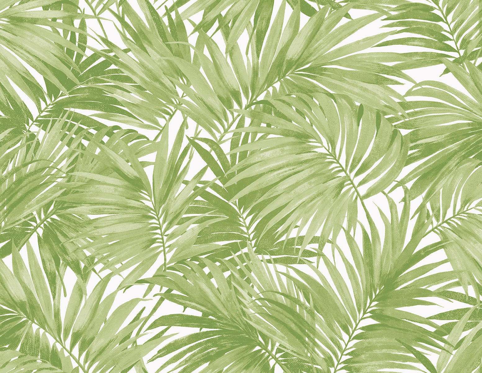 Seabrook Designs Cordelia Tossed Palms Spring Green Wallpaper LN40704