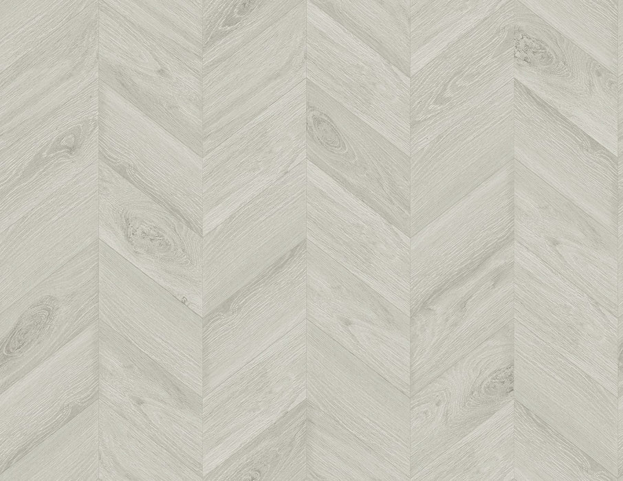 Seabrook Designs Keone Bay Chevron Birch Wallpaper Sample LN40818