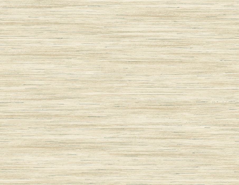 Seabrook Designs Loe Sanctuary Stria Lemongrass Wallpaper Sample LN41124