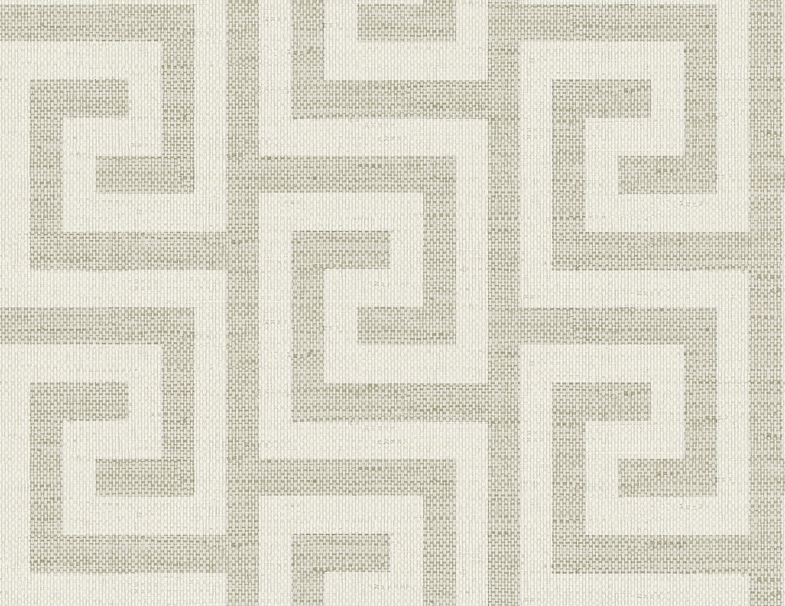 Seabrook Designs Luna Retreat Greek Key Pavestone Wallpaper LN41207