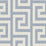 Seabrook Designs Luna Retreat Greek Key Blue Lake Wallpaper Sample LN41212