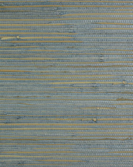 Seabrook Designs Boodle & Jute Island Blue Wallpaper Sample LN50015