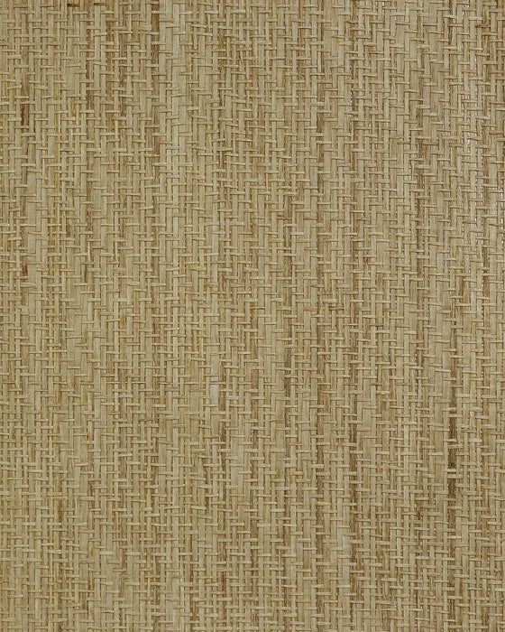 Seabrook Designs Japanese Paperweave New Straw Wallpaper Sample LN50036