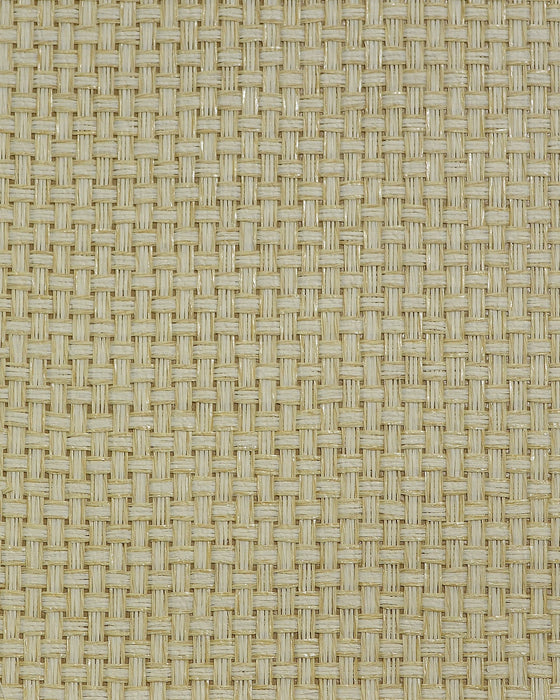 Seabrook Designs Paperweave Peoney Cream Wallpaper Sample LN50048