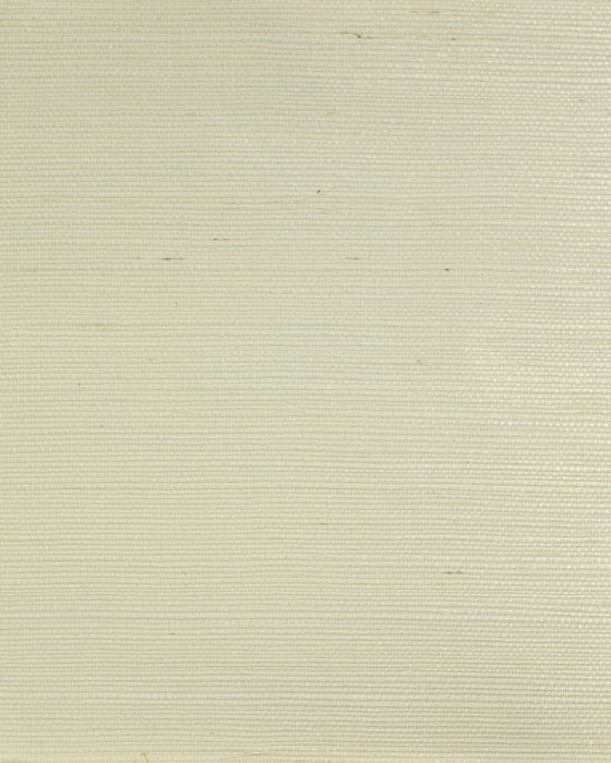 Seabrook Designs Sisal Acadia White Wallpaper Sample LN50052