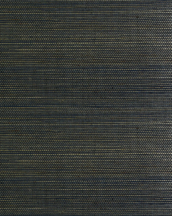 Seabrook Designs Sisal Black Neutral Wallpaper Sample LN50077