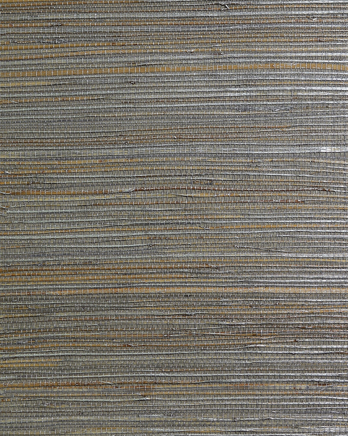 Seabrook Designs Raw Jute Multi Silver Wallpaper LN50089